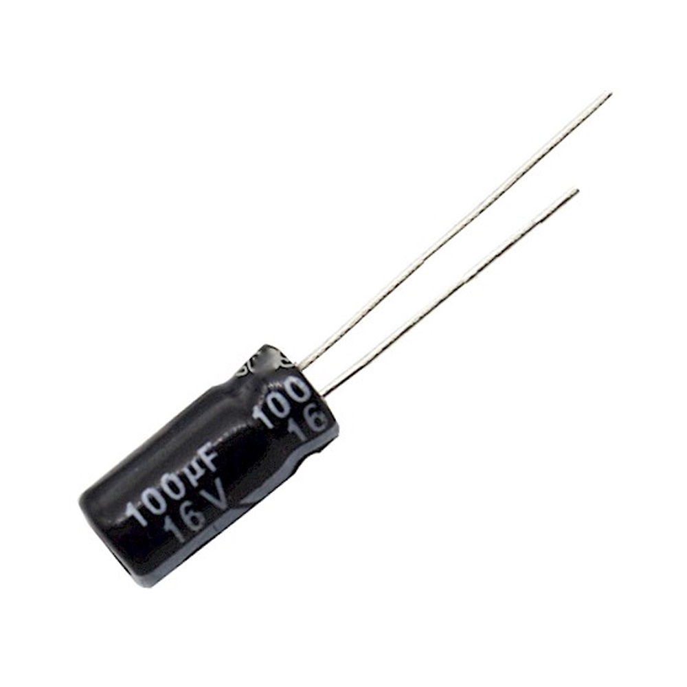 100uF 16V Electrolytic Capacitor