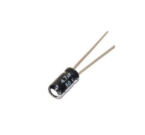 4.7uF 50V Electrolytic Capacitor